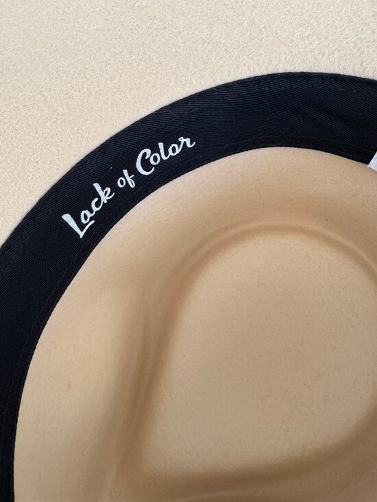Lack of Color Ivory Wide Brim Rancher Hat 55/S Australian Wool Felt main image 6